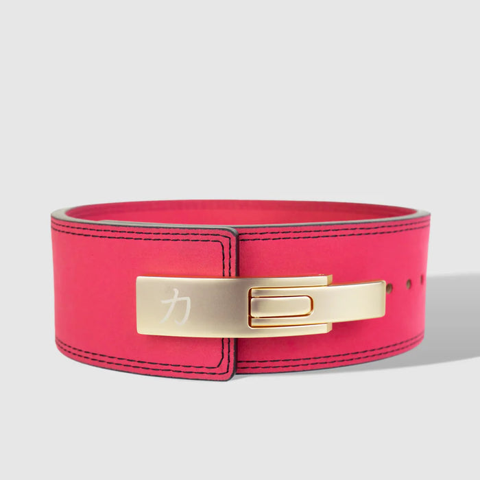 10mm Lever Belt - Pink - IPF Approved