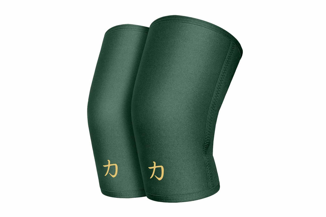 Strength Stack - Vintage Green - 10mm Lever Belt, 7mm Inferno Knee Sleeves & Zeus Wrist Wraps