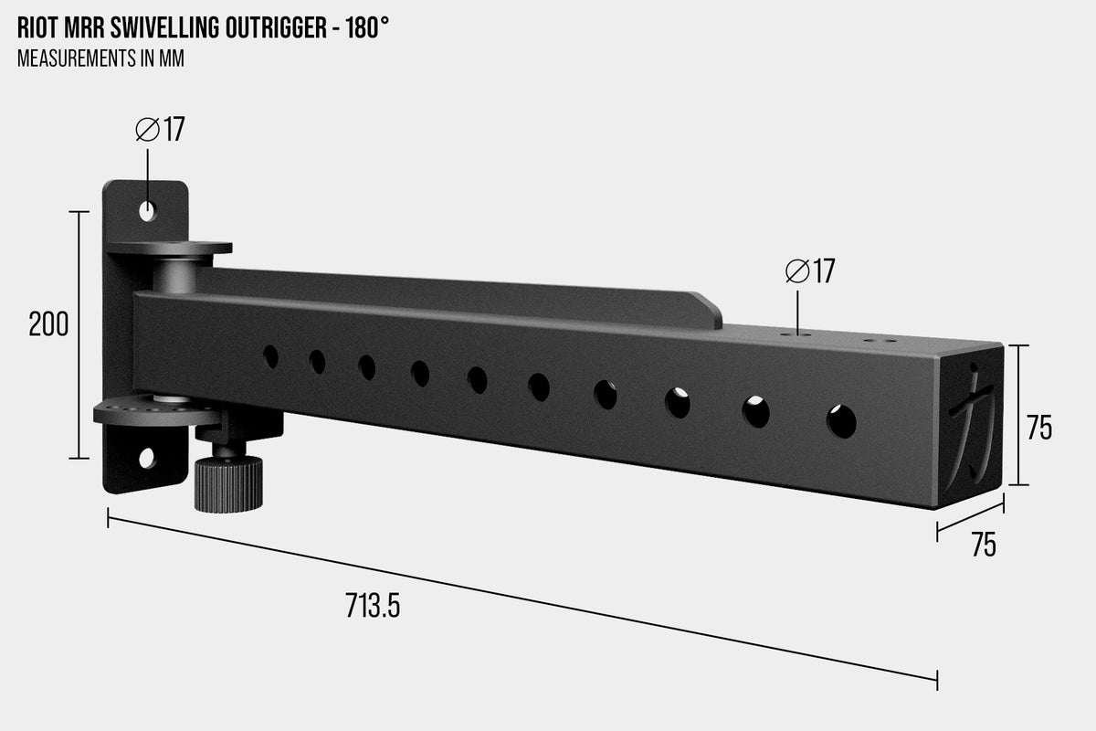 Riot MRR I Swivelling Outrigger