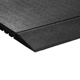 Granuflex Tapered Rubber Gym Mat Edge - 43mm (1000mm x 200mm)
