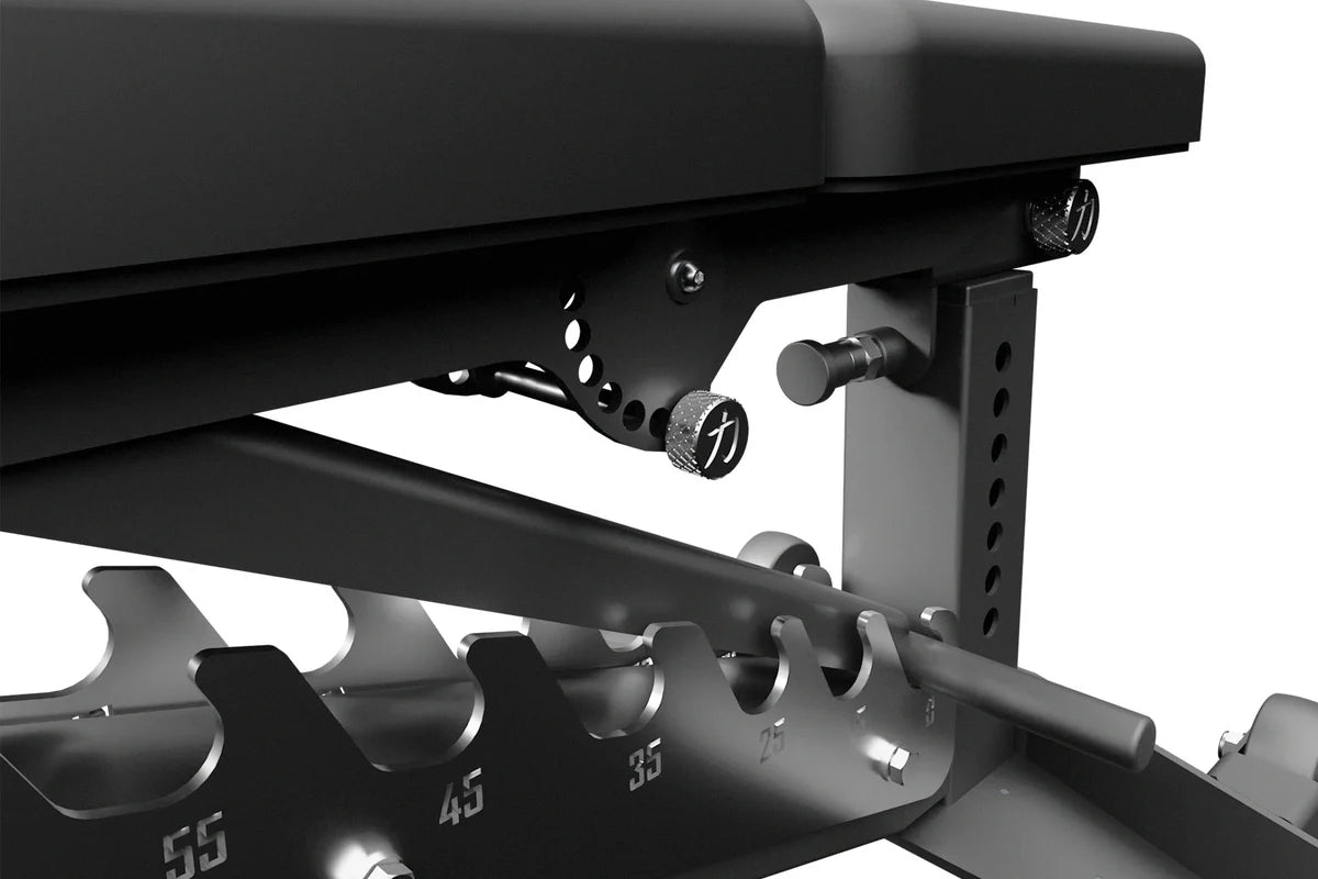 Riot FID Utility Bench 2.0 – Adjustable FID Weight Bench | Optional Leg Roller (Expected availability: November 2026)