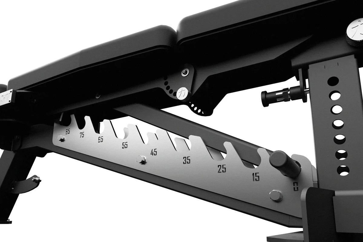 Riot FID Utility Bench 2.0 – Adjustable FID Weight Bench | Optional Leg Roller (Expected availability: November 2026)