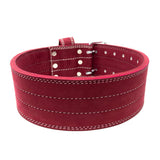 10mm Double Prong Buckle Belt - Wine Red - IPF Approved