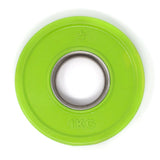 Rubber Coated Plates - Coloured 0.5kg -2.5kg