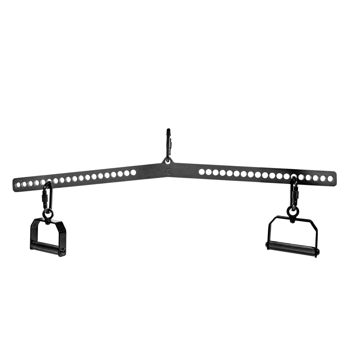 Adjustable Lat Pull Down Bar with Heavy Duty Carabiner