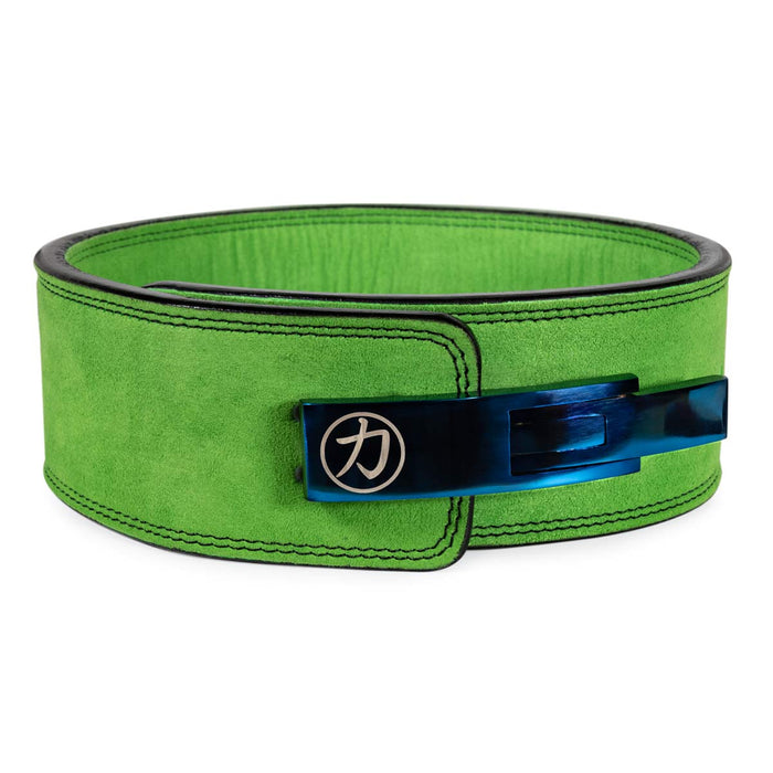 10mm Lever Belt - Green - IPF Approved - ONLY SIXE XS