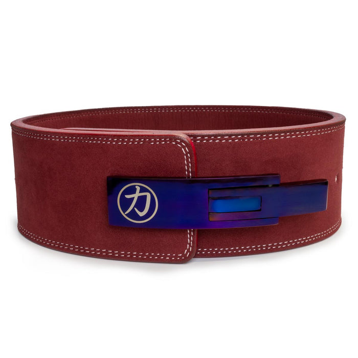 10mm Lever Belt - Maroon - IPF Approved