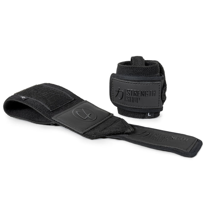 Pro Wrist Wraps - Stealth Black - IPF Approved