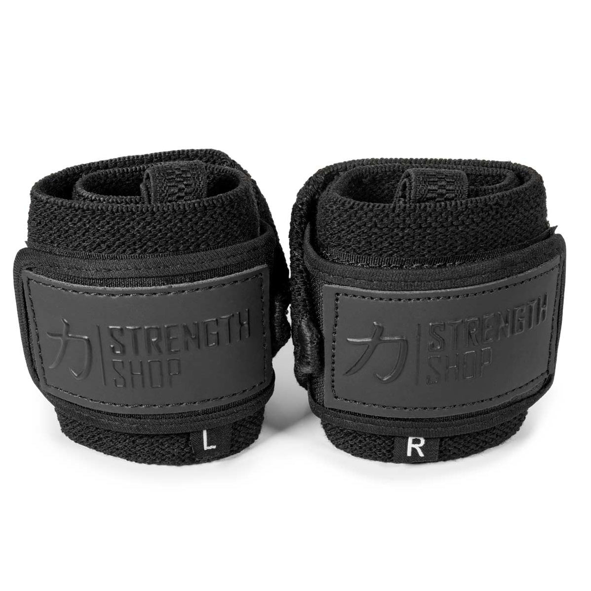 Pro Wrist Wraps Stealth Black IPF Approved — Strength Shop