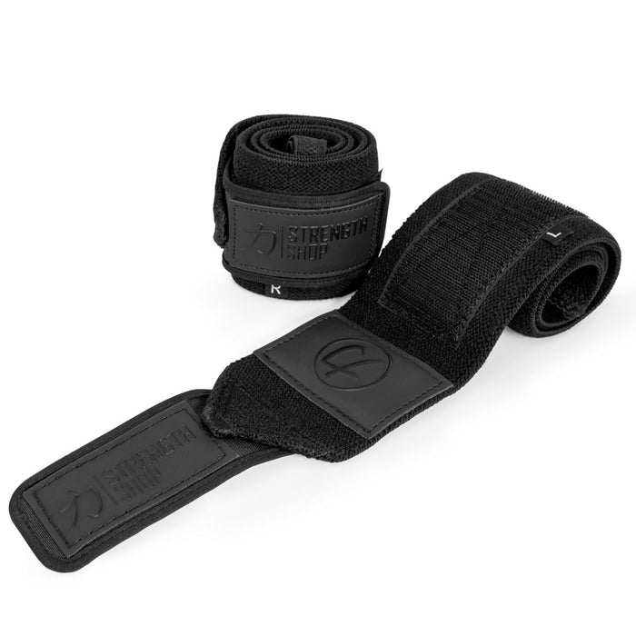 Pro Wrist Wraps - Stealth Black - IPF Approved
