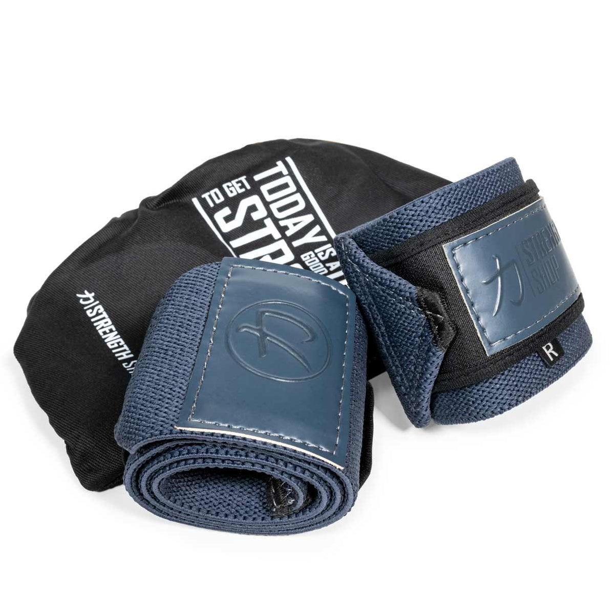Pro Wrist Wraps Graphite Grey IPF Approved — Strength Shop