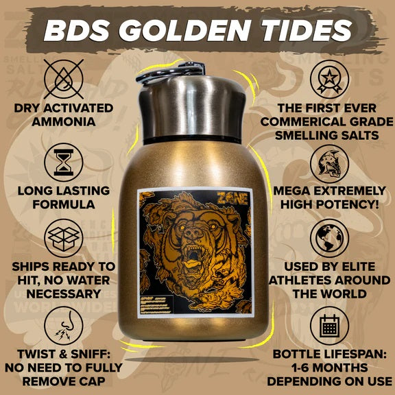 Z☠️NE Bear Down Steel Golden Tides - Smelling Salts