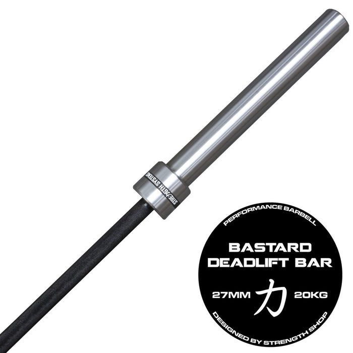 Bastard Deadlift Bar - Black Shaft