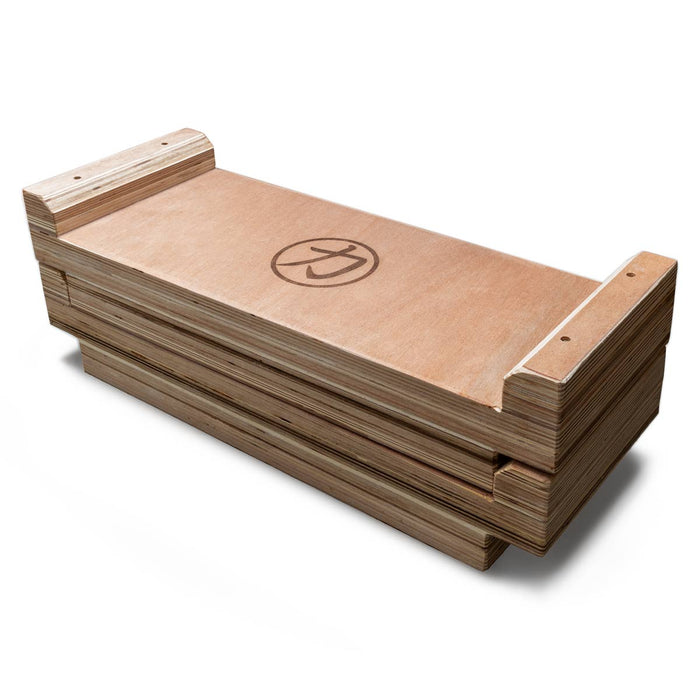 Premium Wooden Deadlift Blocks (Stackable)