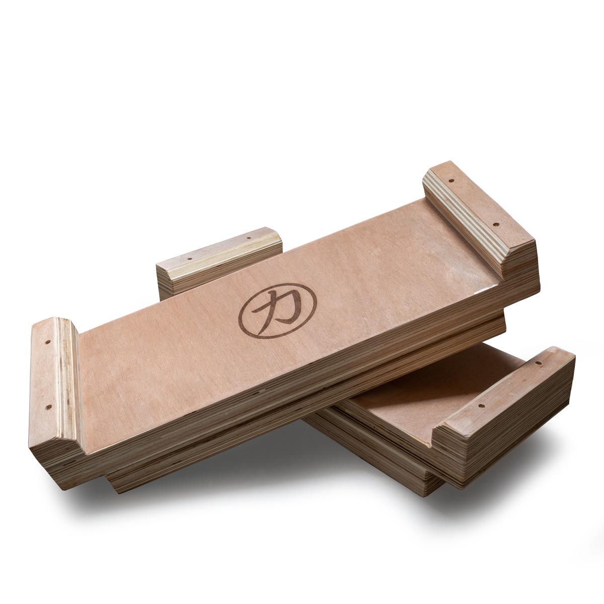 Premium Wooden Deadlift Blocks (Stackable)