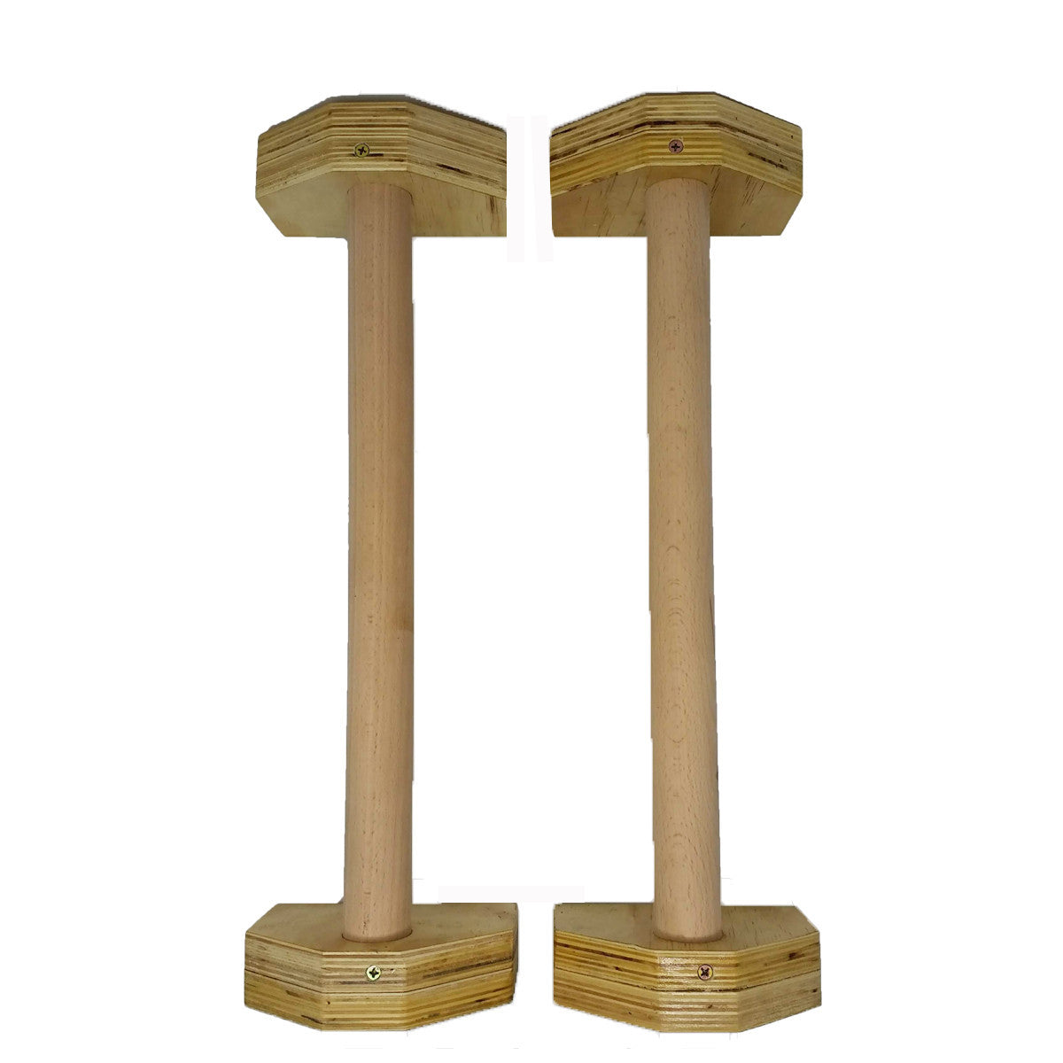 Wooden Parallettes With 37mm Grip (Pair)