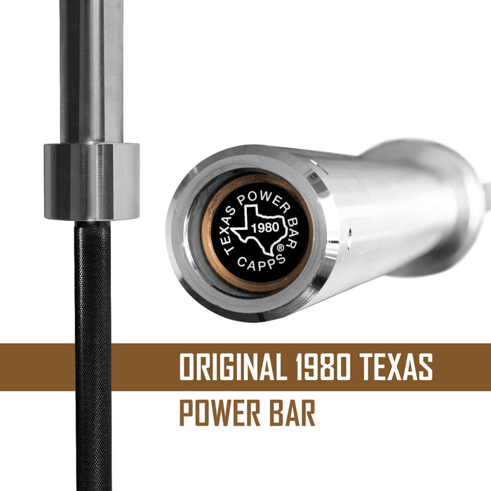 Original Texas Power Bar By Buddy Capps - Now with Chrome Coated Sleeves