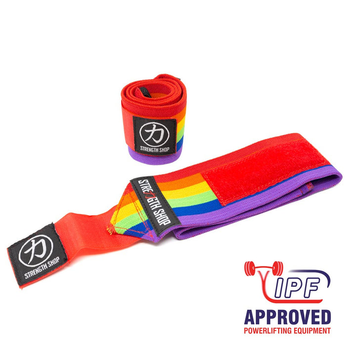 Thor Wrist Wraps - Rainbow - IPF Approved