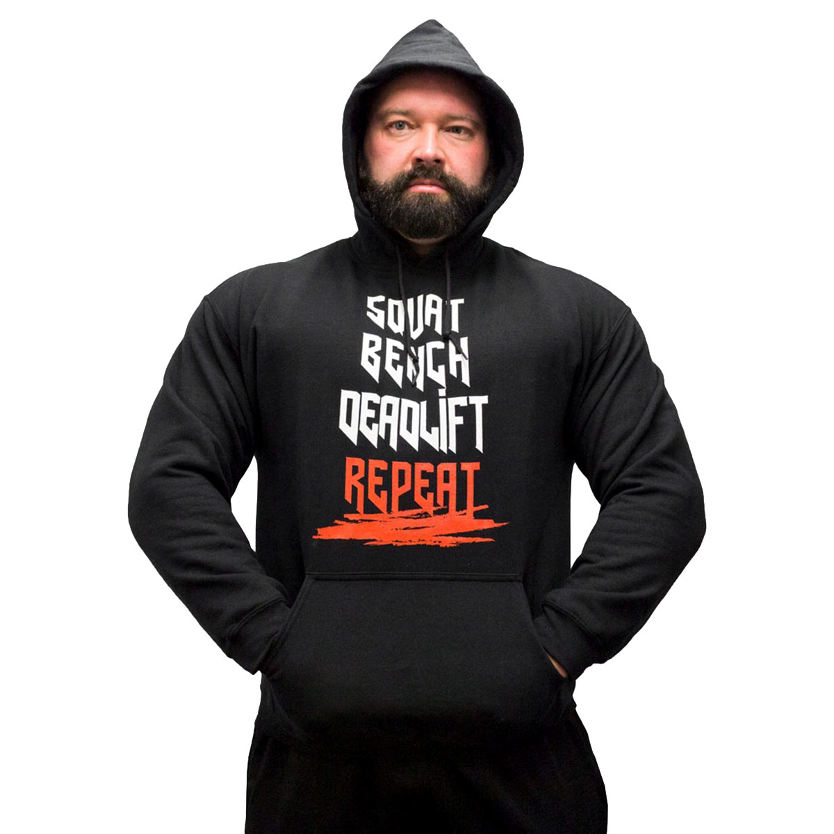 squat bench deadlift hoodie