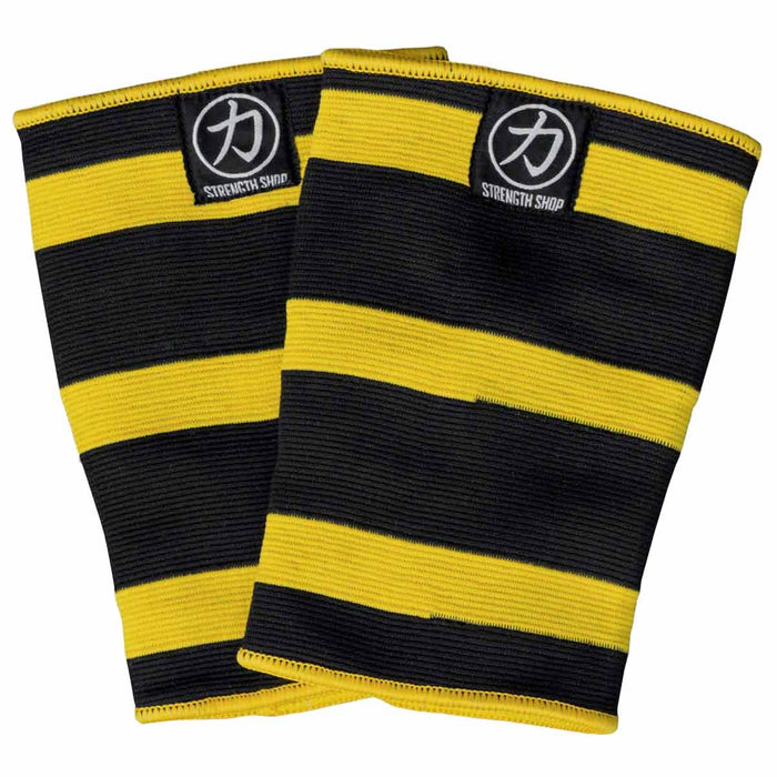 Double Ply Thor Knee Sleeves - Yellow/Black