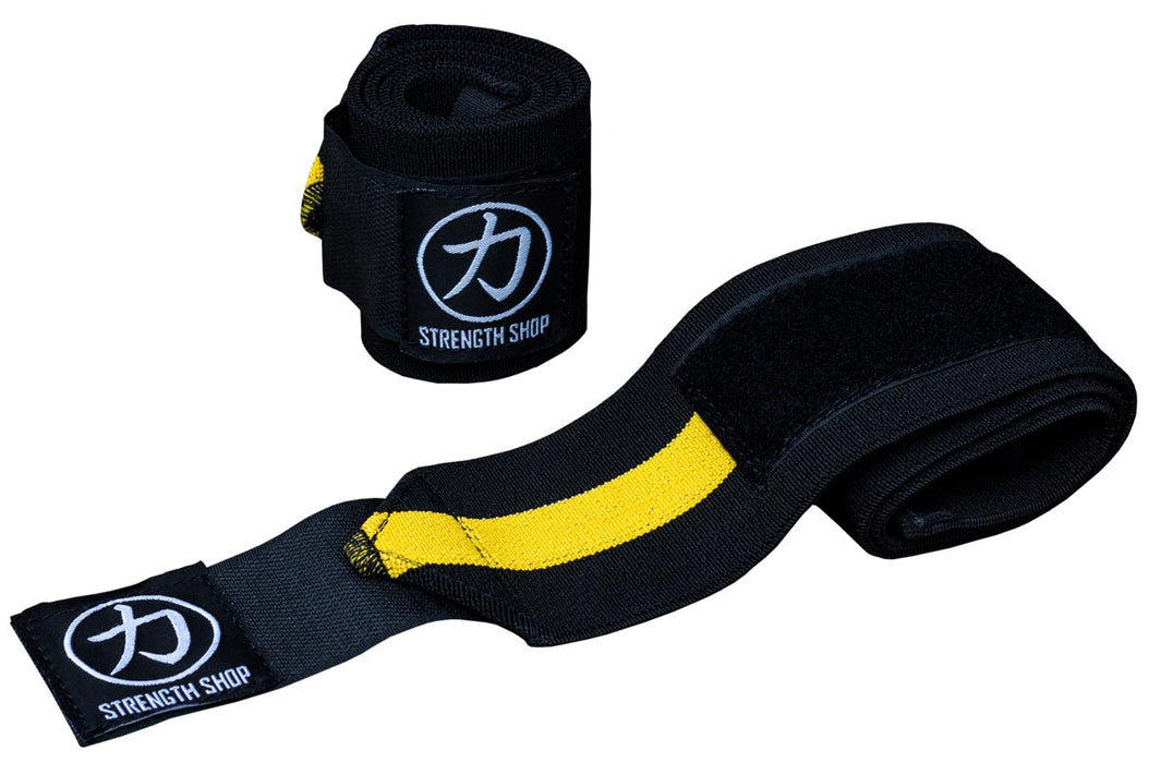 Thor Wrist Wraps - Yellow/Black - IPF Approved