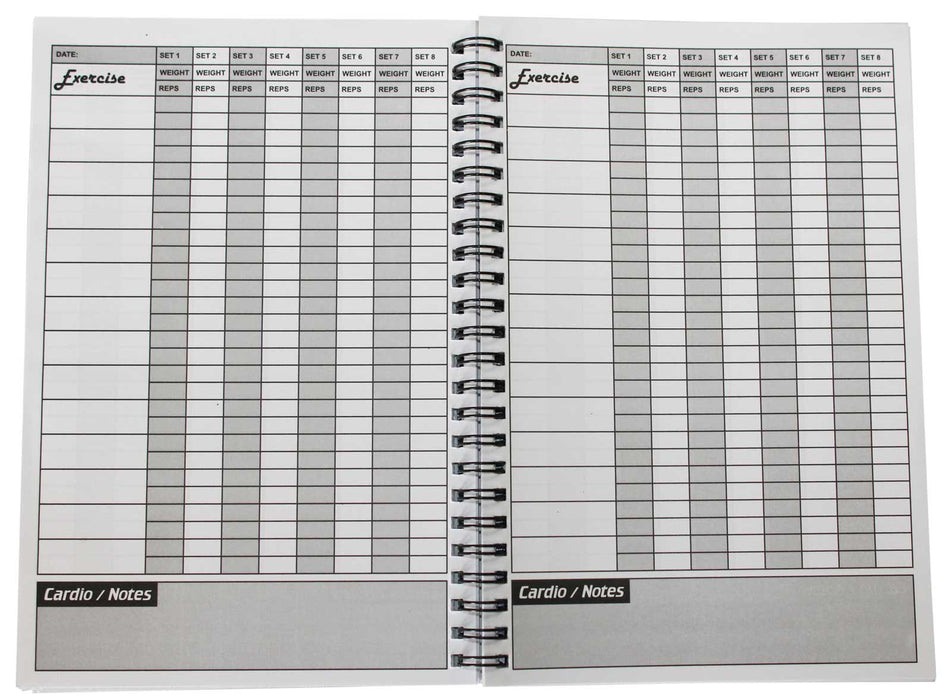 Workout Log Notebook