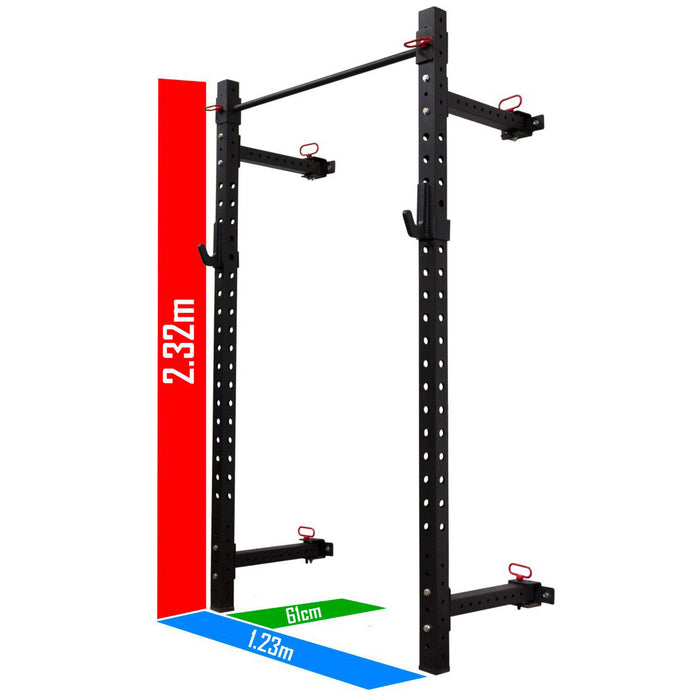Riot Wall Mounted Foldable Rack (2.32m)