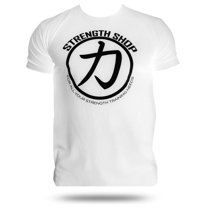 Strength Wear Circle T-Shirt - White